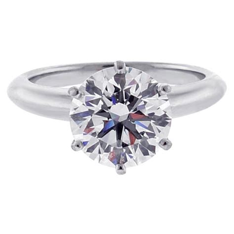 tiffany solitaire ring price